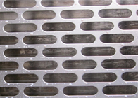 La malla perforada del acero inoxidable cubre alrededor de fácil formada de la perforación rectangular instala