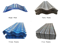 Diseño de agujeros redondos Cercas contra viento metálicas 1 mm espesores Alturas máximas 50-100 mm