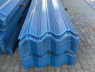 Paneles de cercas contra viento de color azul para lavadoras de carbón