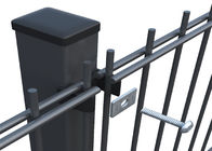 La cerca doble revestida de la malla de alambre del Pvc, cercado durable de la malla metálica fácil instala