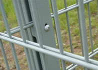 La cerca doble revestida de la malla de alambre del Pvc, cercado durable de la malla metálica fácil instala