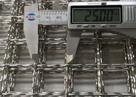 malla de alambre tejida de acero inoxidable de la categoría alimenticia de la BARBACOA de 1.5m m SS304