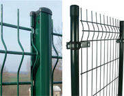 la seguridad curvada 3D verde del color de 4.5m m protege el alambre Mesh Fence