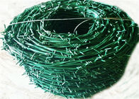 el filamento doble 10kg torció el alambre de púas cubierto PVC de 2.0m m