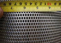agujero grande del grueso de 2.5m m cubrir con cinc la malla metálica perforada
