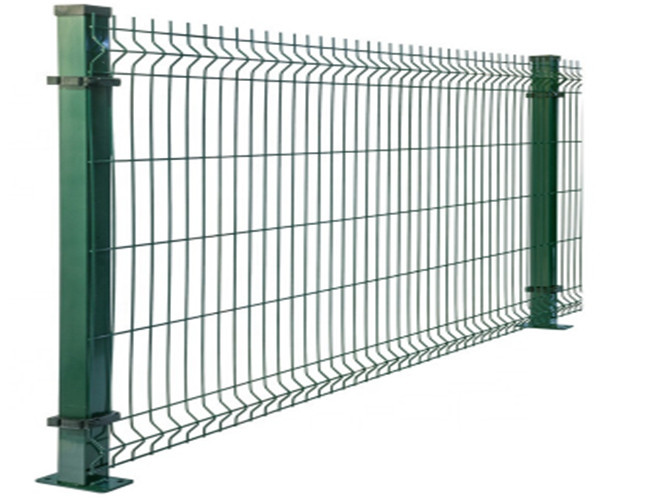 el color verde de la cerca de la malla de alambre del metal de la longitud de la altura los 8ft de los 6ft para el aeropuerto instala el uso
