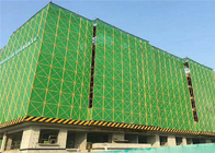 Protección plástica del andamio de la construcción de edificios de la red de seguridad de la densidad 12*12