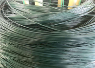 el Pvc del verde del diámetro de 2.4m m cubrió resistencia a la corrosión del alambre del hierro