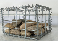 jaula soldada con autógena galvanizada malla de la piedra de la caja de Gabion de la abertura de 50x100m m