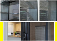 Malla de alambre cuadrada tejida seguridad galvanizada para la protección de la ventana y del insecto de la puerta