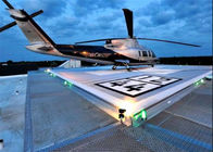 Red de seguridad del helipuerto SS316, malla de la seguridad de la plataforma de los aviones que cerca al peso ligero