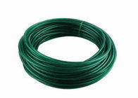 El color verde 2.2m m 2.8m m que el Pvc cubrió la resistencia del moho del alambre de acero para instala el atascamiento