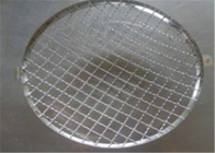 uso prensado de acero de Mesh Round Headlight Stone Guard del alambre del diámetro de 200m m