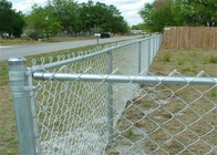 Tela galvanizada seguridad del alto 1,8 M Chain Link Fence de la granja