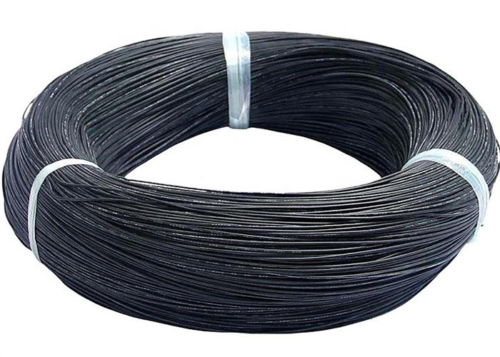 el alambre de atascamiento del hierro de 1.6m m 5kg en negro suave del rollo recoció