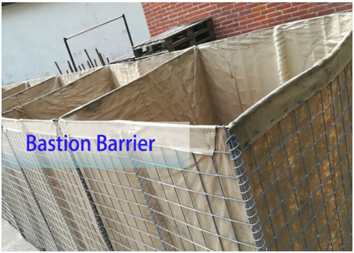 Mil 1/9 barreras militares del bastión de la seguridad de las células para la pared del envase de la arena
