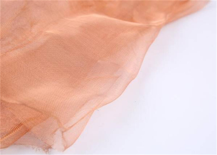 Alambre de cobre 0.08-0.3m m rojo flexible Mesh Fabric Uniform Opening Easy a cortar