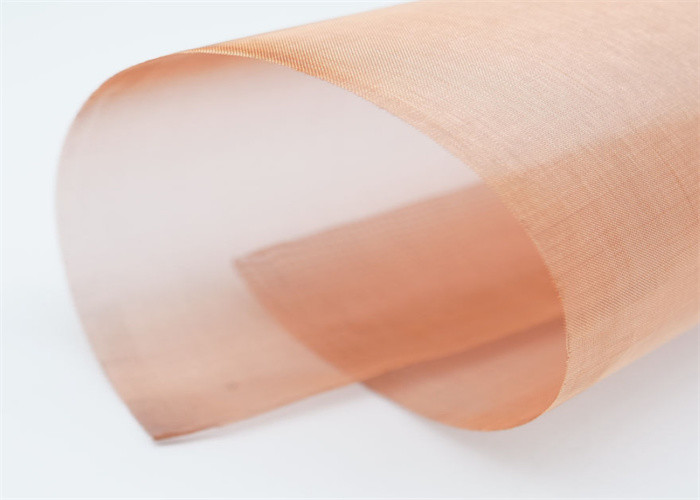 uso de cobre tejido anchura del 1m Mesh Laminated Glass Decoration Project