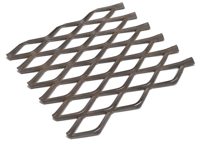 Producto de chapa de acero suave de malla de alambre metálico fuerte expandido ligero
