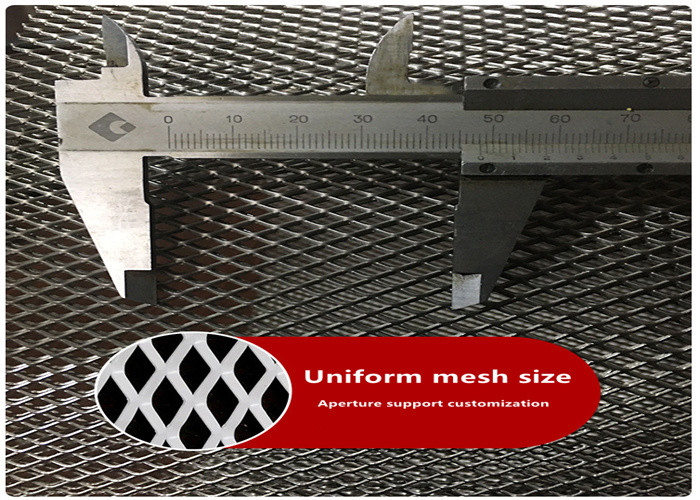 Hoja de metal de malla de diamante personalizada con tolerancia de agujero /-0,05 mm