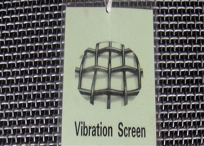Malla de alambre prensada de la armadura llana para tamizar fuerza de alta resistencia del tamiz vibratorio