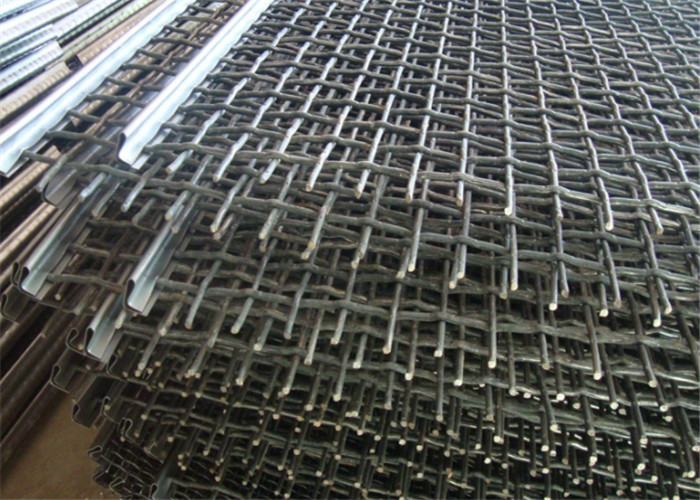 alambre prensado resistente grueso Mesh Woven Mining Screen Panel de 3m m