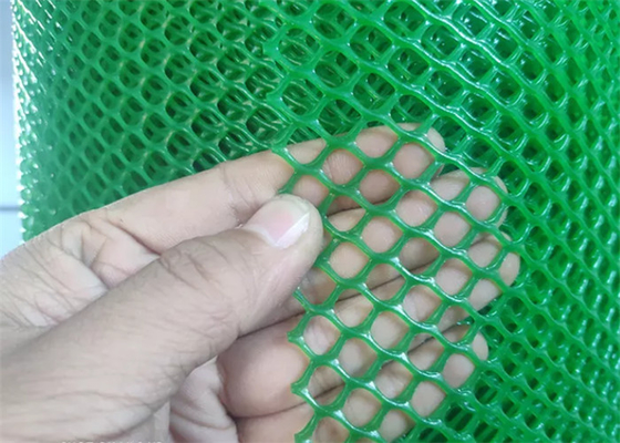 pollo plástico Mesh Diamond Hole Green Hdpe de 15m m