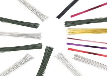 El papel del grueso del alambre Bwg26 cubrió el alambre para la fabricación de las flores del arte de la decoración