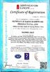 China Honesty &amp; Faith Hardware Products Co.,Ltd certificaciones